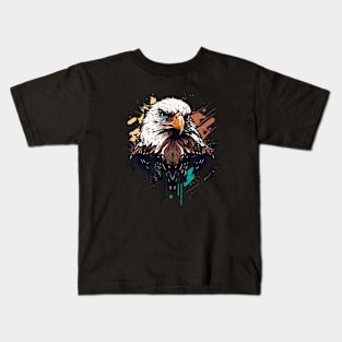 Graffiti Paint Eagle Bird Creative Kids T-Shirt